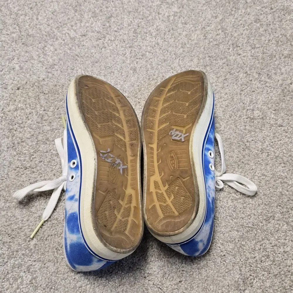 Keen Womens Size 7.5 Elsa Lite Blue White‎ Casual Fashion Sneakers Shoes